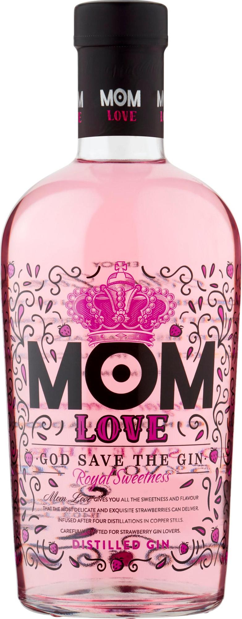 Mom LOVE God Save The Gin Distilled Gin 37,5% Vol. 0,7l