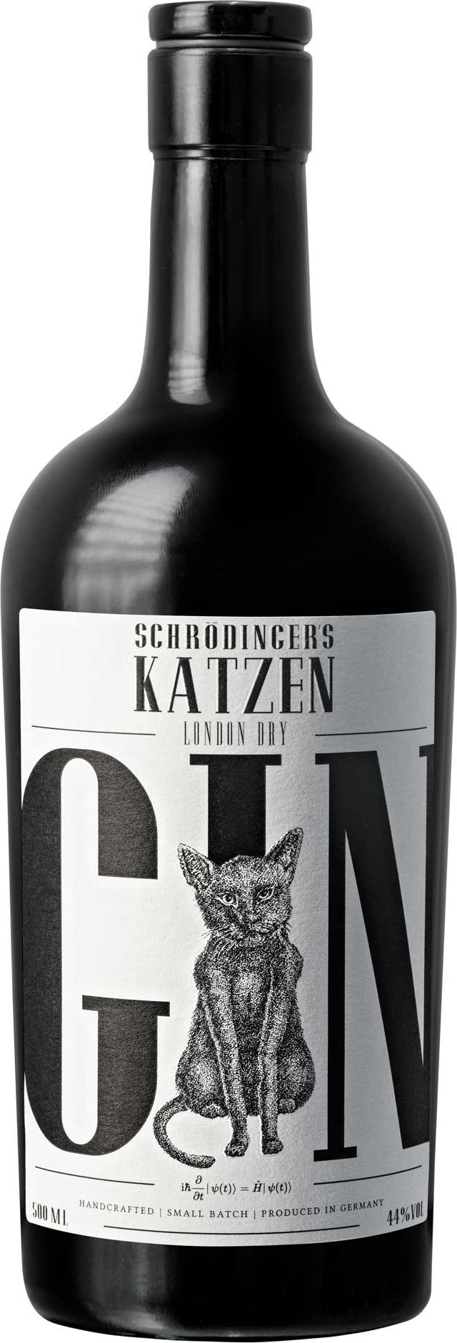Schrödinger's Katzen London Dry Gin 44% Vol. 0,5l