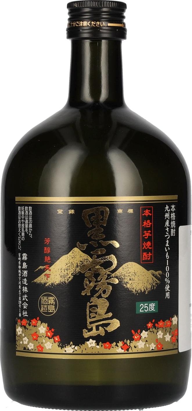 Kuro Kirishima Shochu 25% Vol. 0,72l
