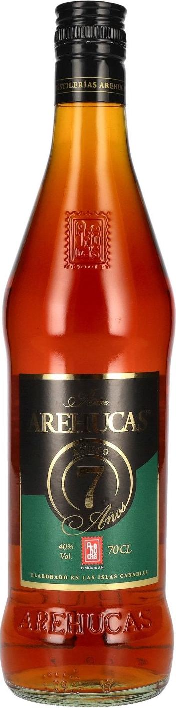 Arehucas Ron Arehucas 7 Años Añejo Carta Especial 40% Vol. 0,7l