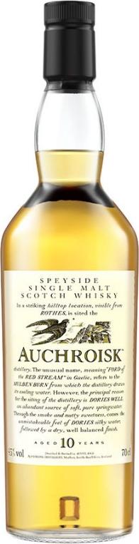 Auchroisk 10 Years Old FLORA & FAUNA Speyside Single Malt 43% Vol. 0,7l
