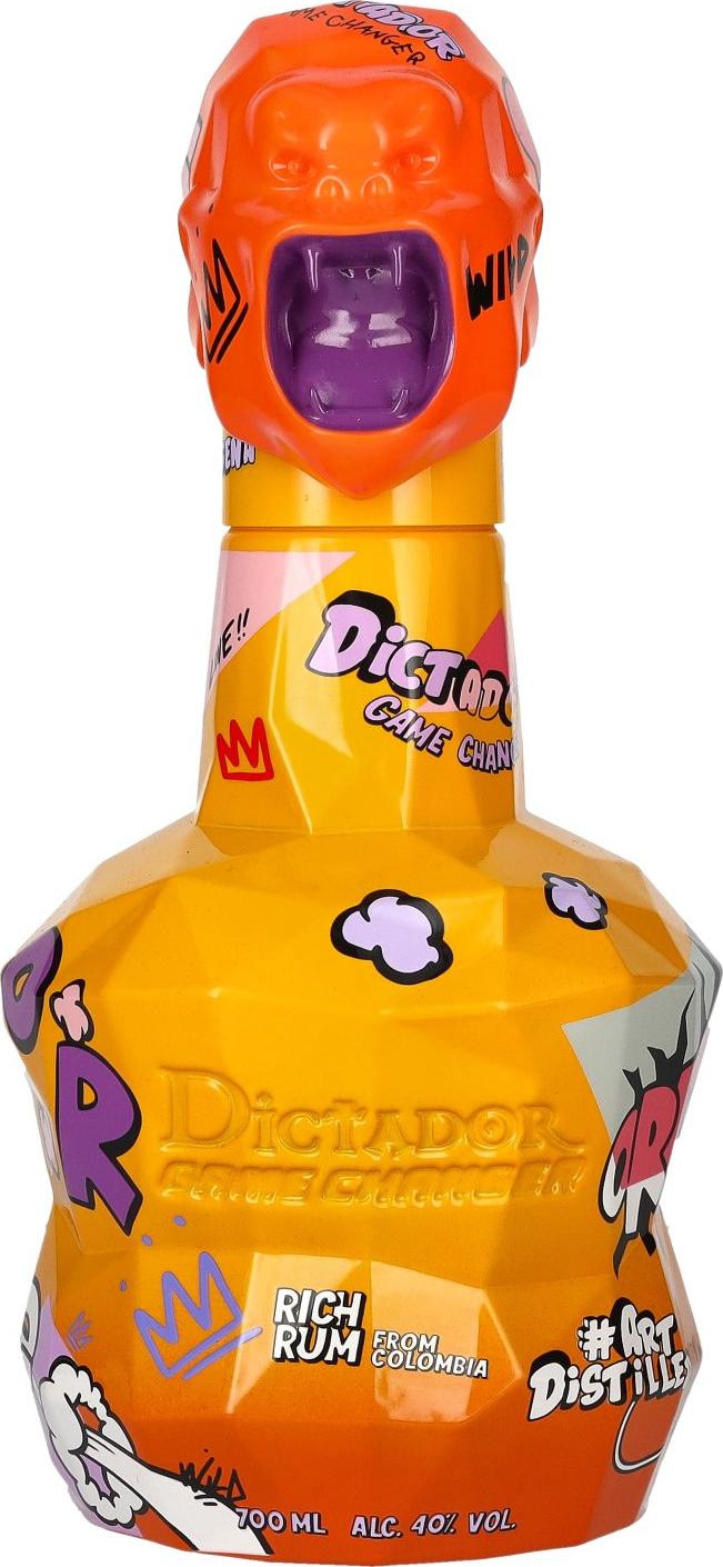 Dictador GAME CHANGER ORANGE Colombian Rum 40% Vol. 0,7l