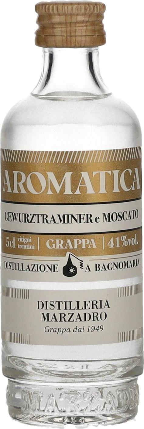 Marzadro AROMATICA Grappa 41% Vol. 0,05l (Mini)