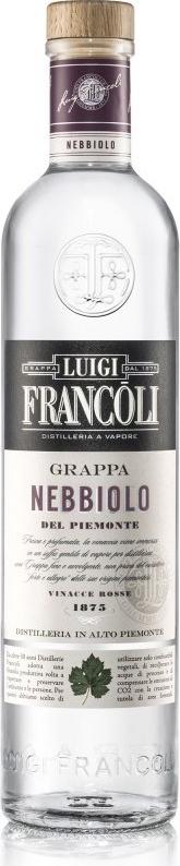 Luigi Francoli Grappa di Nebbiolo 41,5% Vol. 0,7l