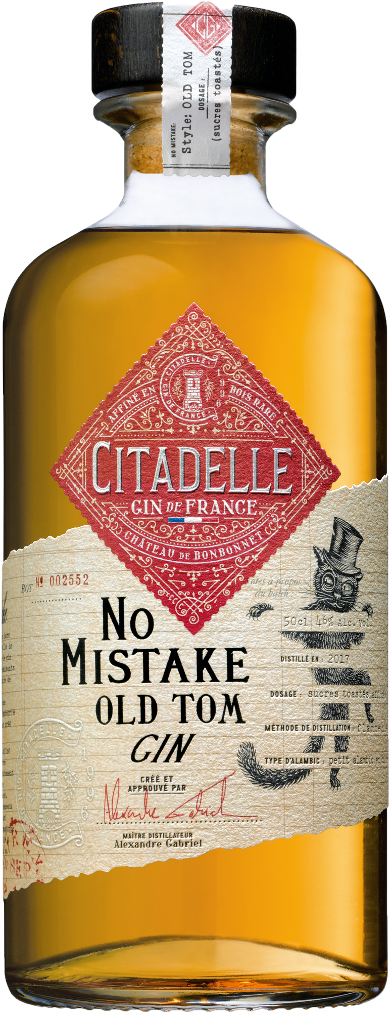 Citadelle No Mistake Old Tom Gin 46% Vol. 0,5l