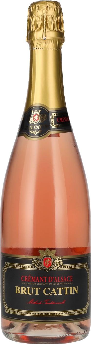 Crémant d'Alsace Brut Cattin Rosé Méthode Traditionnelle 12% Vol. 0,75l