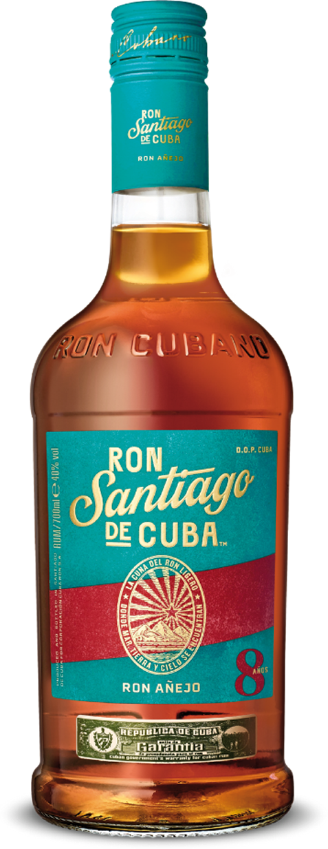 Santiago de Cuba Ron Añejo 8 Años 40% Vol. 0,7l