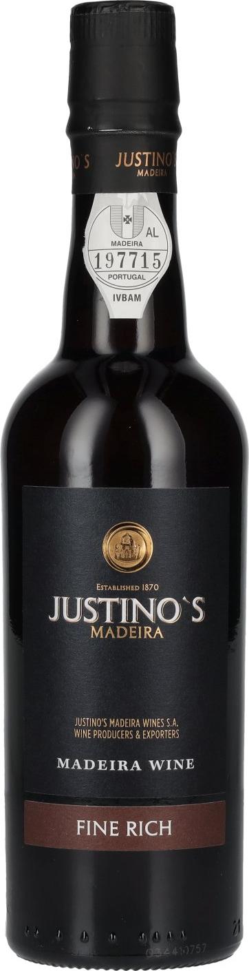 Justino's Madeira FINE RICH 19% Vol. 0,375l
