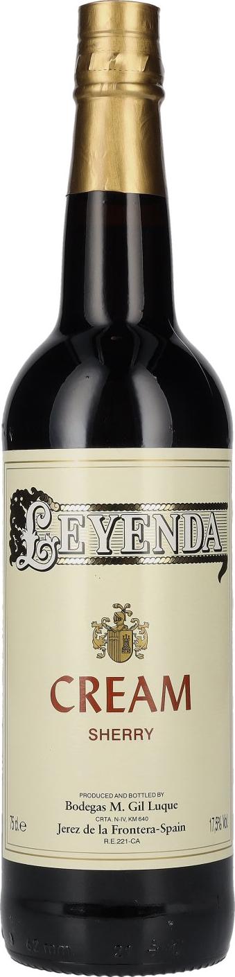 Leyenda CREAM Sherry 17,5% Vol. 0,75l