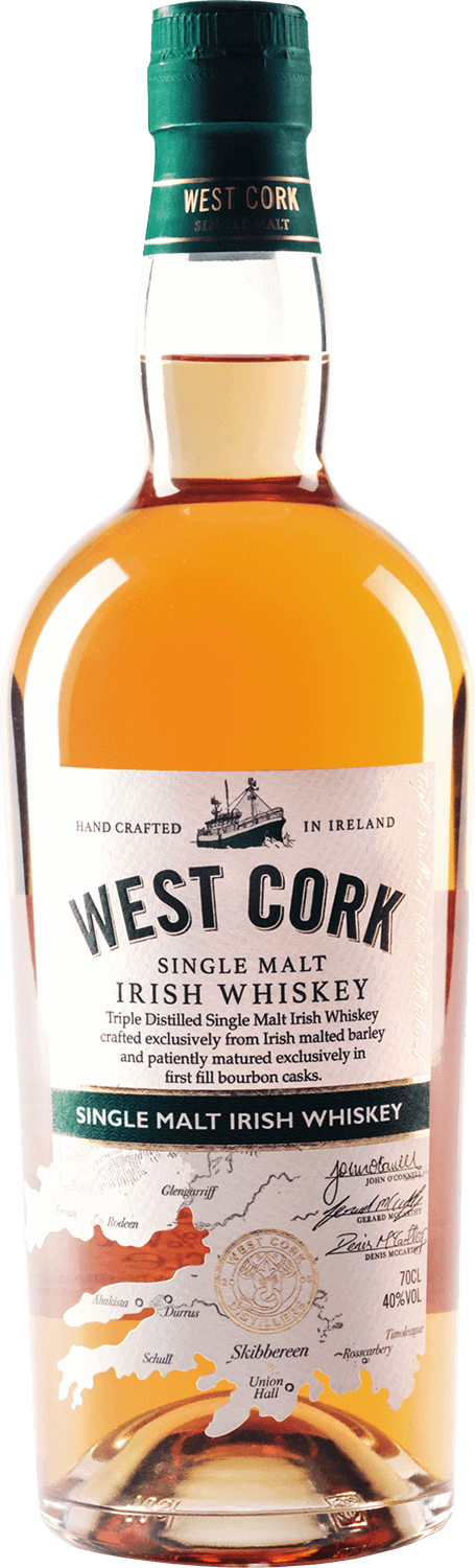 West Cork Single Malt Irish Whiskey 40% Vol. 0,7l