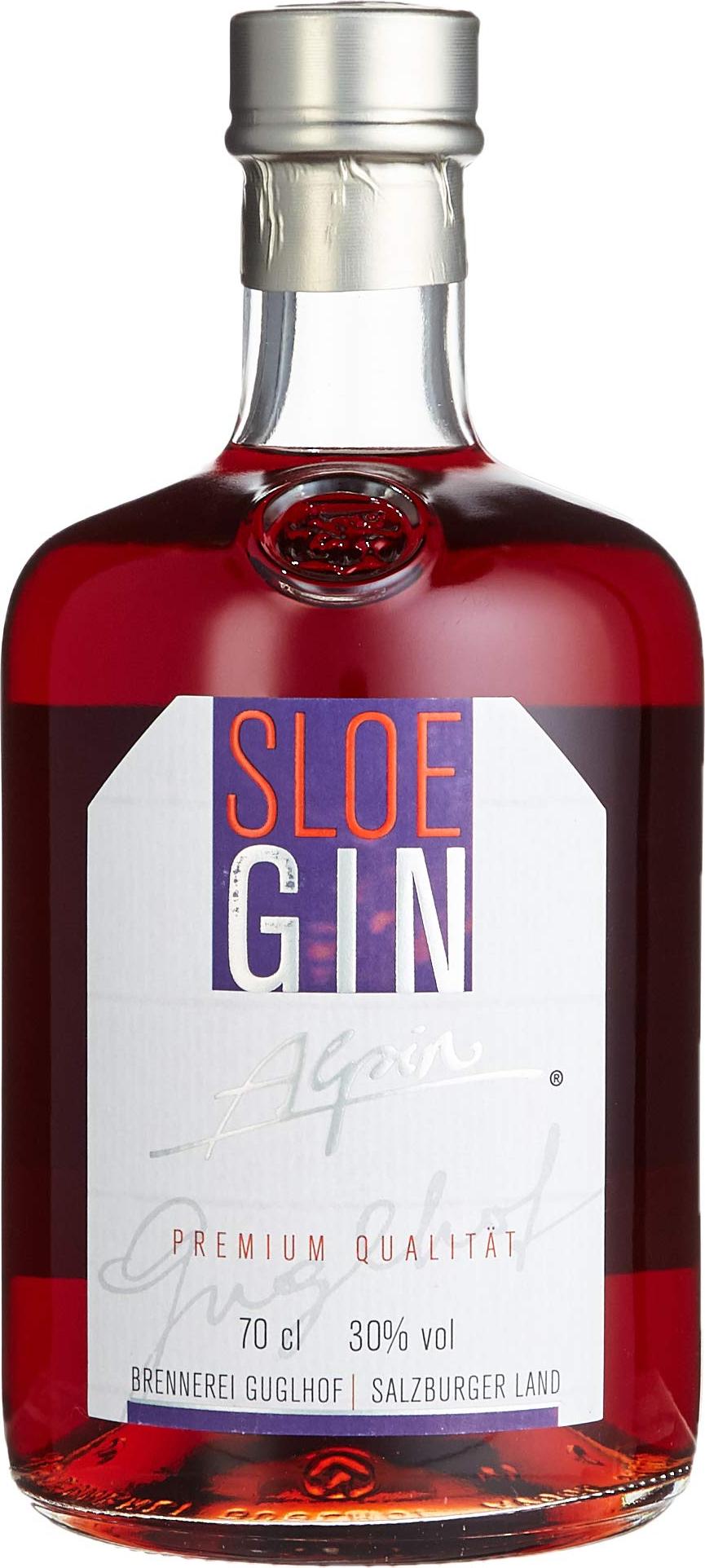 Guglhof Sloe Alpin Premium Gin 30% Vol. 0,7l