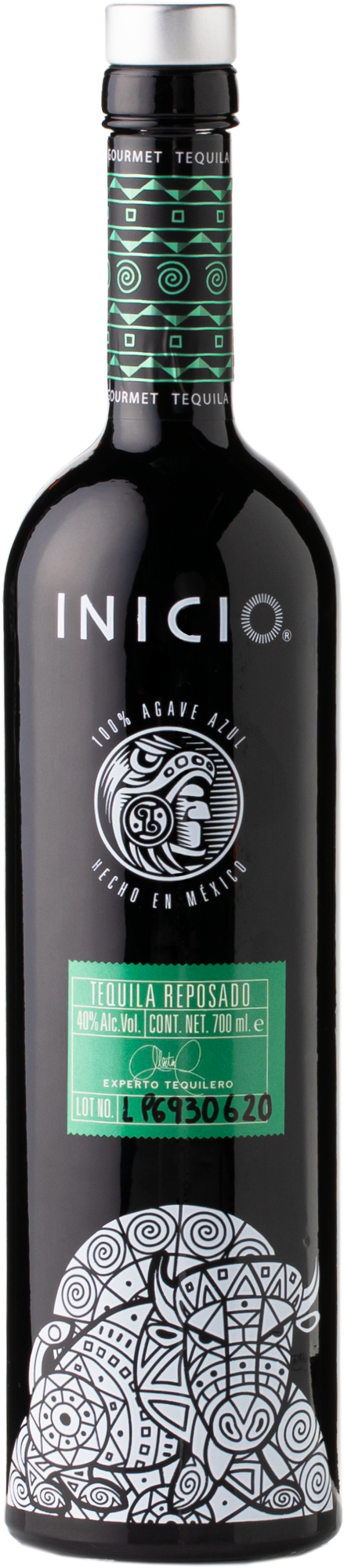 Inicio Tequila REPOSADO 100% Agave Azul - BISONTE 40% Vol. 0,7l