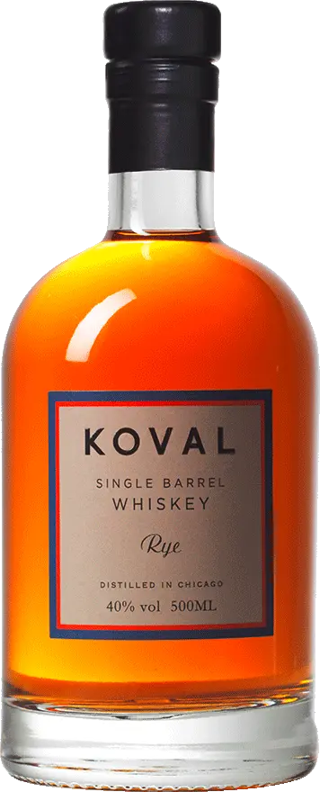 Koval RYE Single Barrel Whiskey 40% Vol. 0,5l