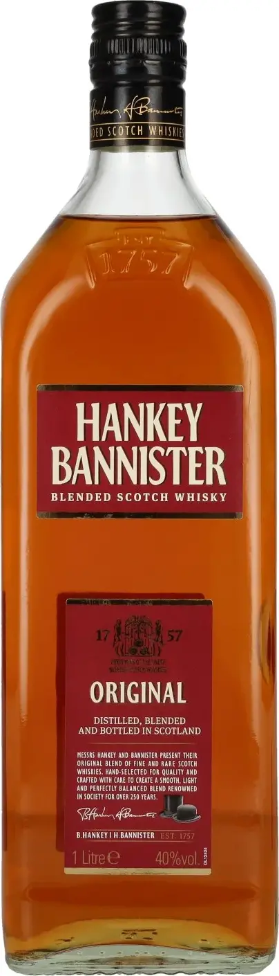 Hankey Bannister ORIGINAL Blended Scotch Whisky 40% Vol. 1l
