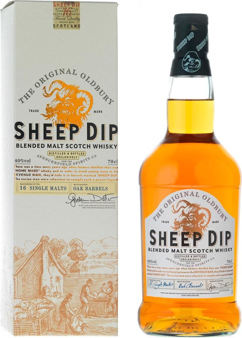 Sheep Dip Blended Malt Scotch Whisky 40% Vol. 0,7l in Giftbox