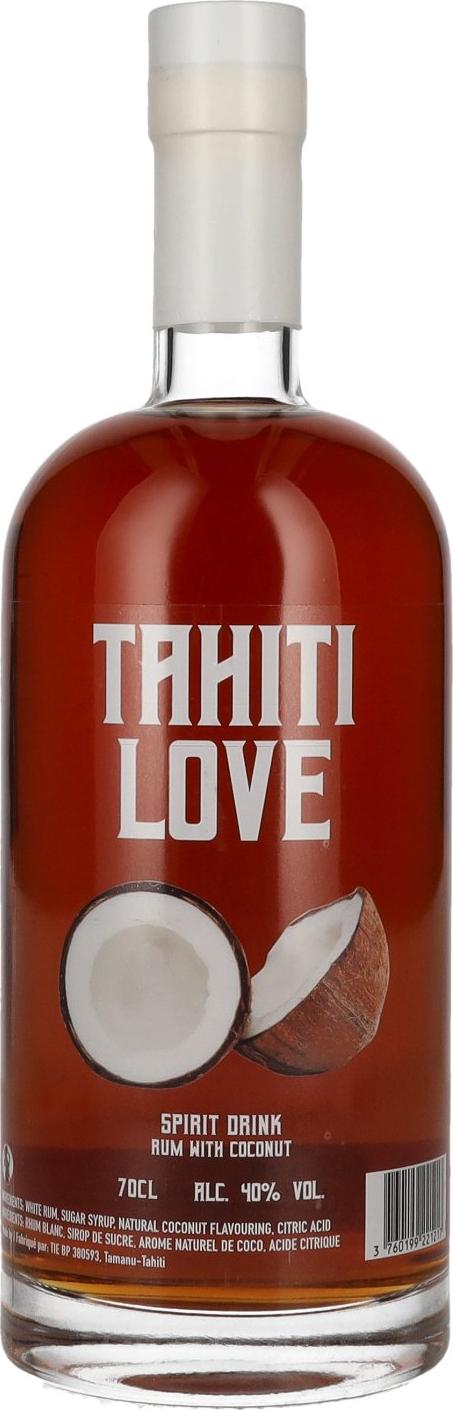 Tahiti Love COCONUT 40% Vol. 0,7l