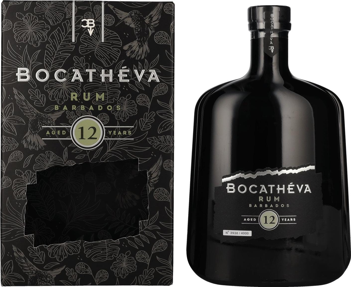 Bocathéva 12 Years Old Rum of Barbados Limited Edition 45% Vol. 0,7l in Giftbox