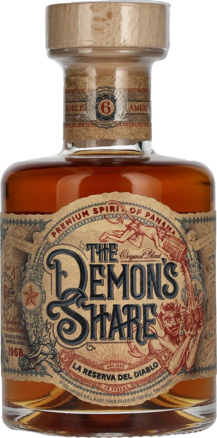 The Demon's Share 6 Years Old Rum 40% Vol. 0,2l
