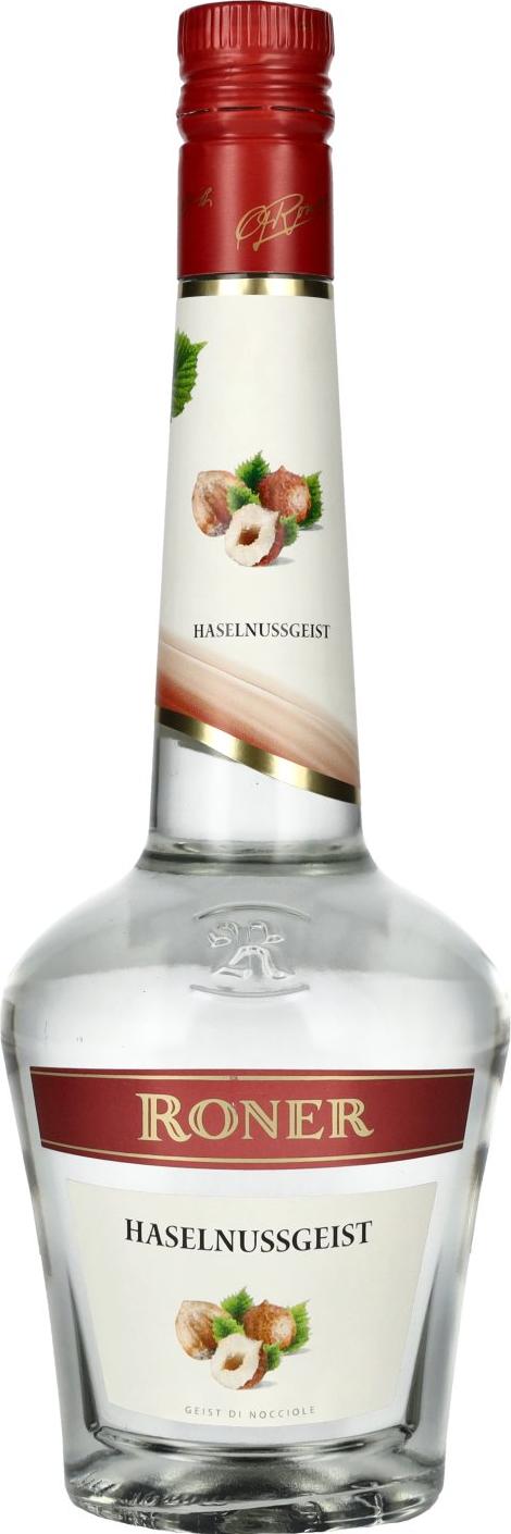 Roner Haselnussgeist 38% Vol. 0,7l