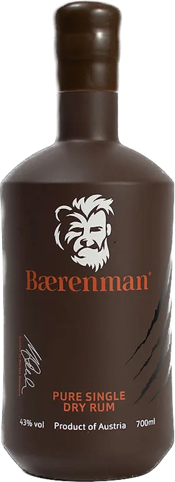 Baerenman Pure Single Dry Rum 43% Vol. 0,7l