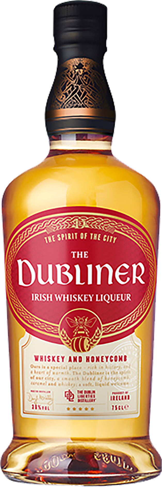The Dubliner Whiskey Liqueur Whiskey & Honeycomb 30% Vol. 0,7l