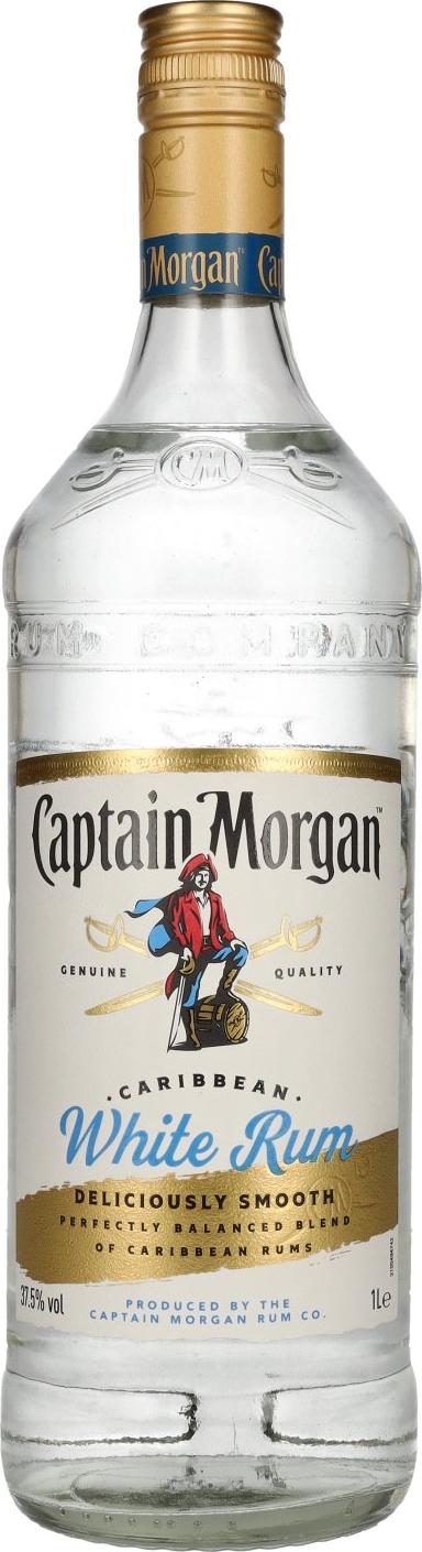 Captain Morgan White Rum 37,5% Vol. 1l