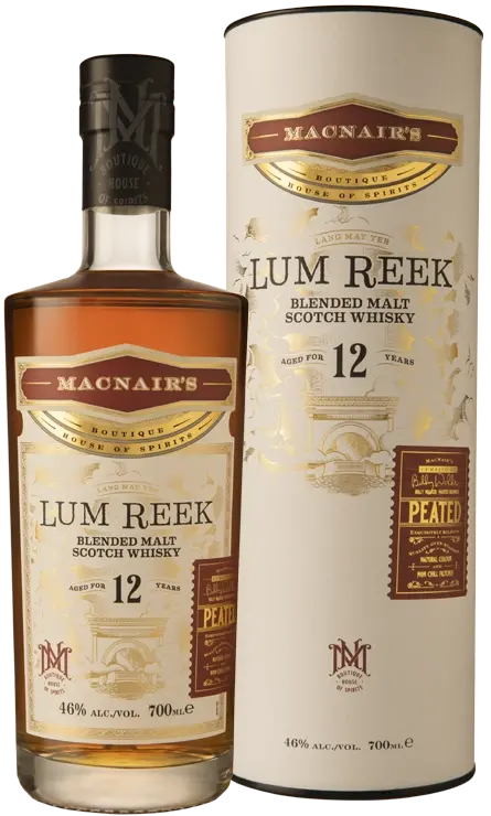 MacNair's LUM REEK 12 YEAR OLD 46% Vol. 0,7l