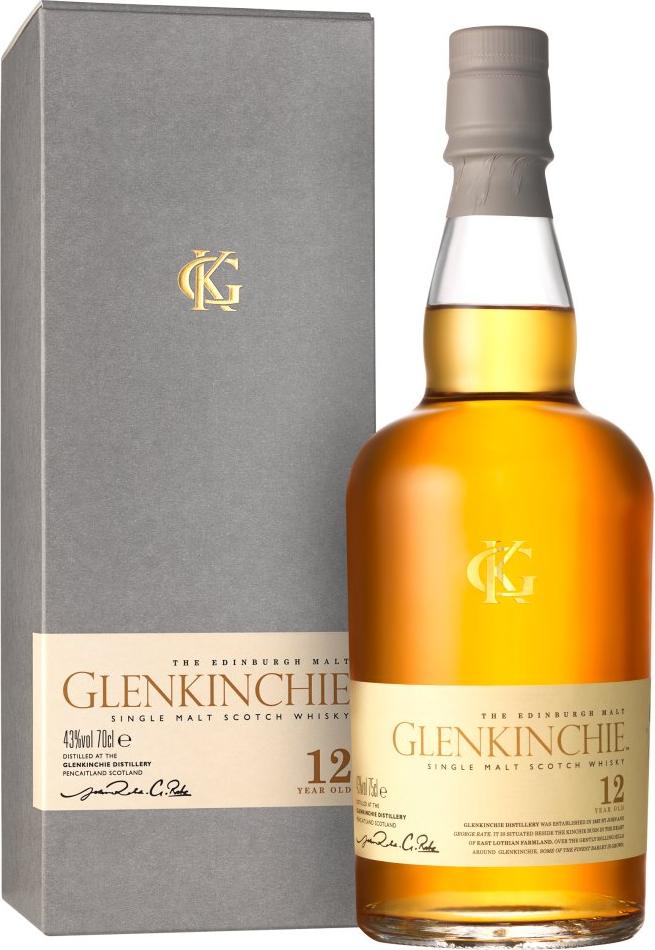 Glenkinchie 12 Years Old Single Malt Scotch Whisky 43% Vol. 0,7l in Giftbox