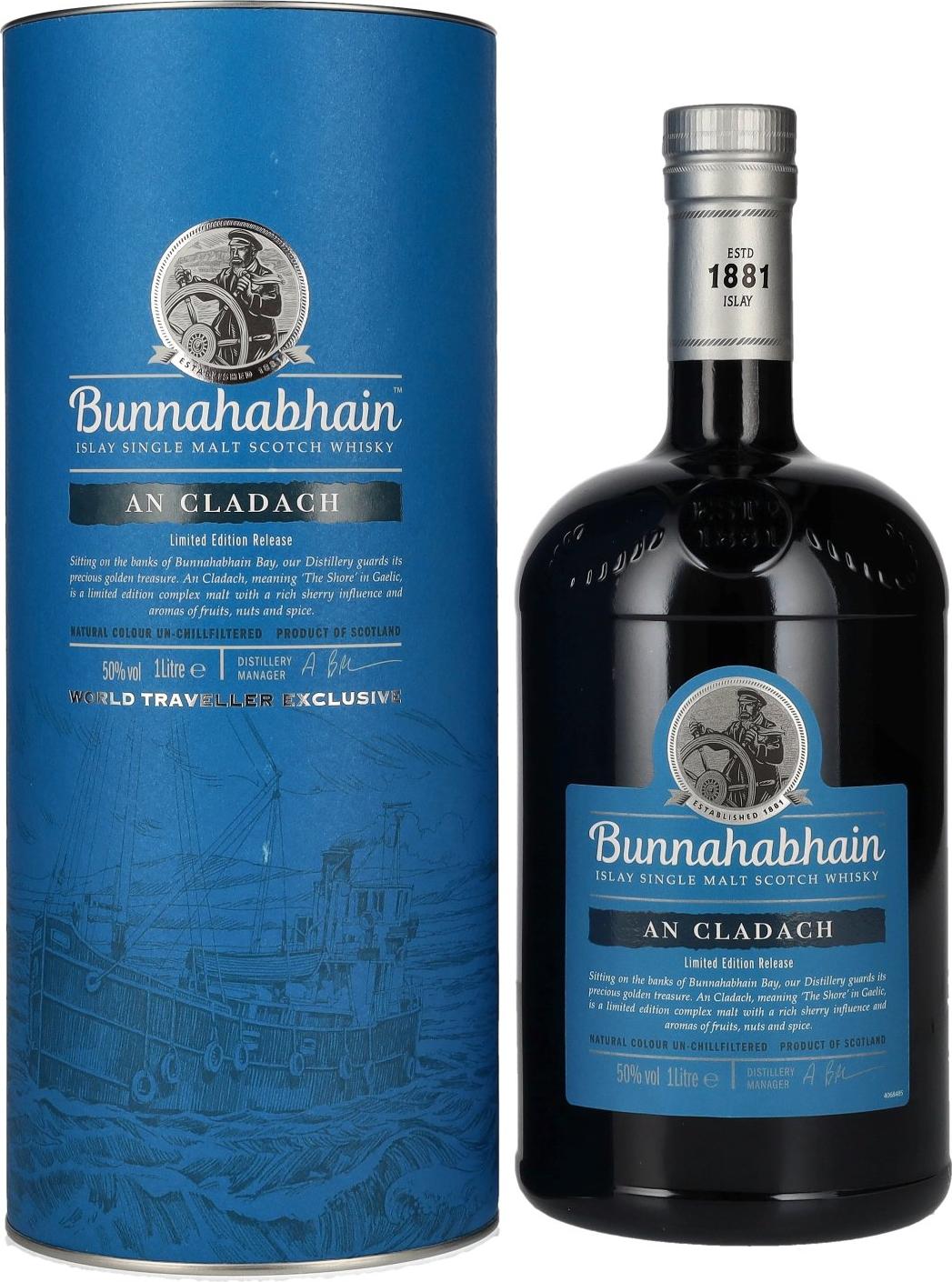 Bunnahabhain AN CLADACH 50% Vol. 1l in Giftbox