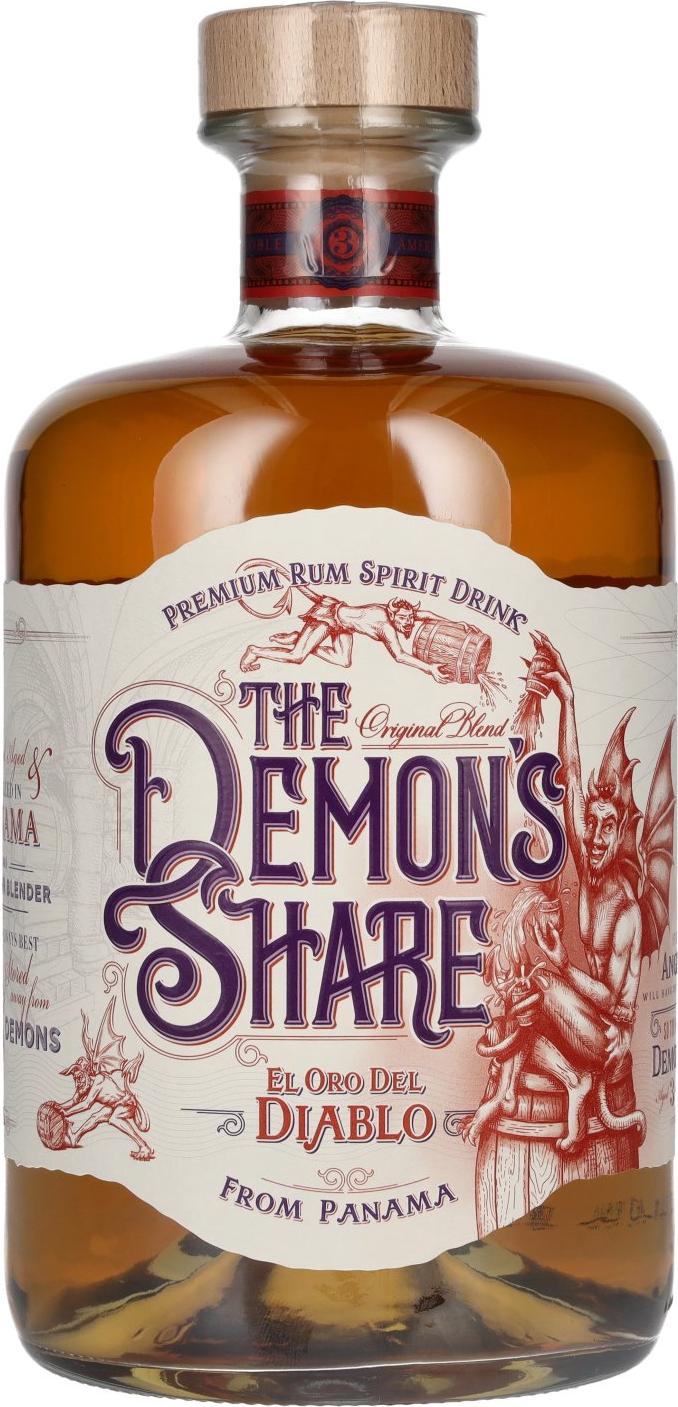 The Demon's Share El Oro Del Diablo Premium Rum 40% Vol. 0,7l