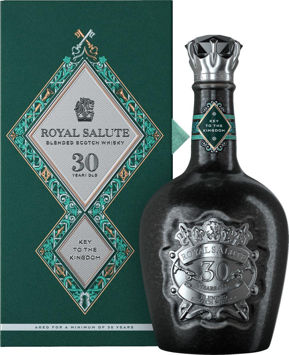 Royal Salute 30 Years Old KEY TO THE KINGDOM Blended Scotch Whisky 40% Vol. 0,5l in Giftbox
