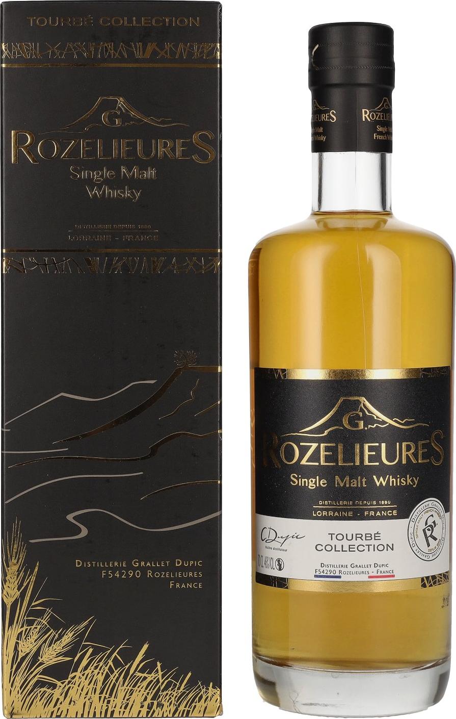 G. Rozelieures TOURBÉ COLLECTION Single Malt Whisky 46% Vol. 0,7l in Giftbox