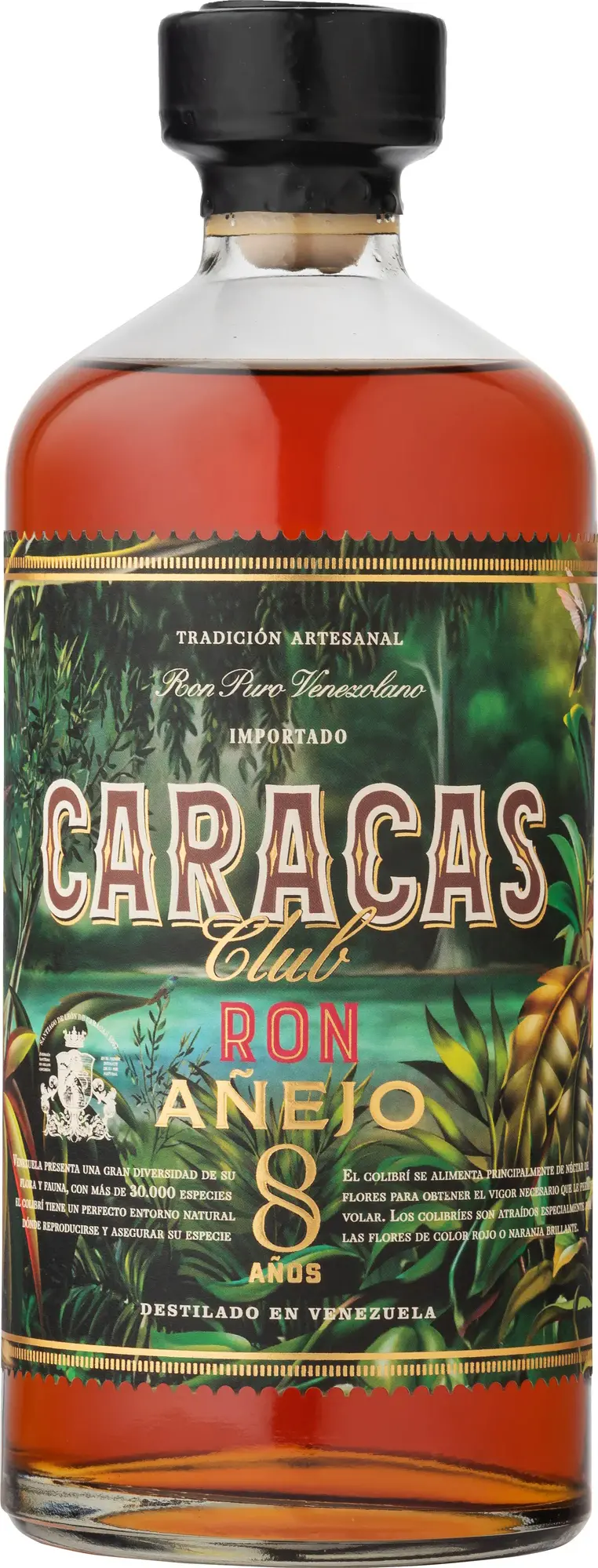 Caracas Club Ron Añejo 8 Años 40% Vol. 0,7l