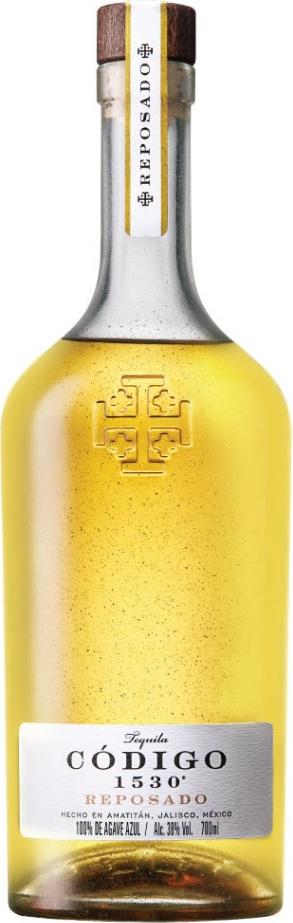 Código 1530 REPOSADO Tequila 38% Vol. 0,7l
