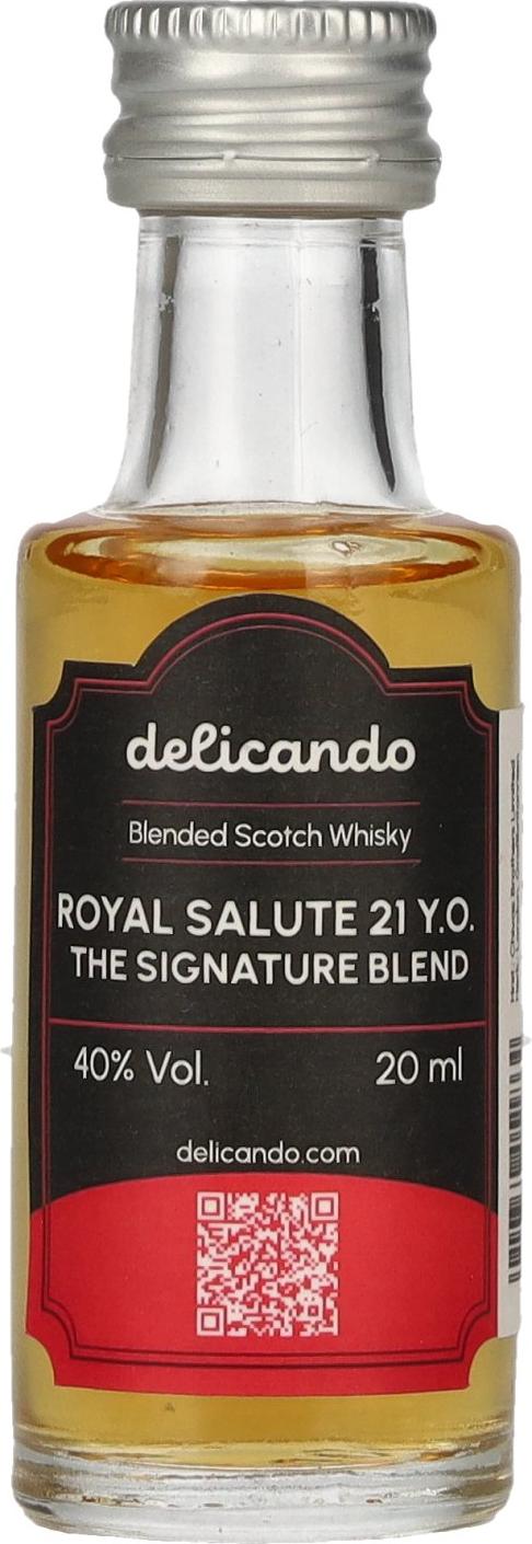 Royal Salute 21 Years Old THE SIGNATURE BLEND 40% Vol. 0,02l