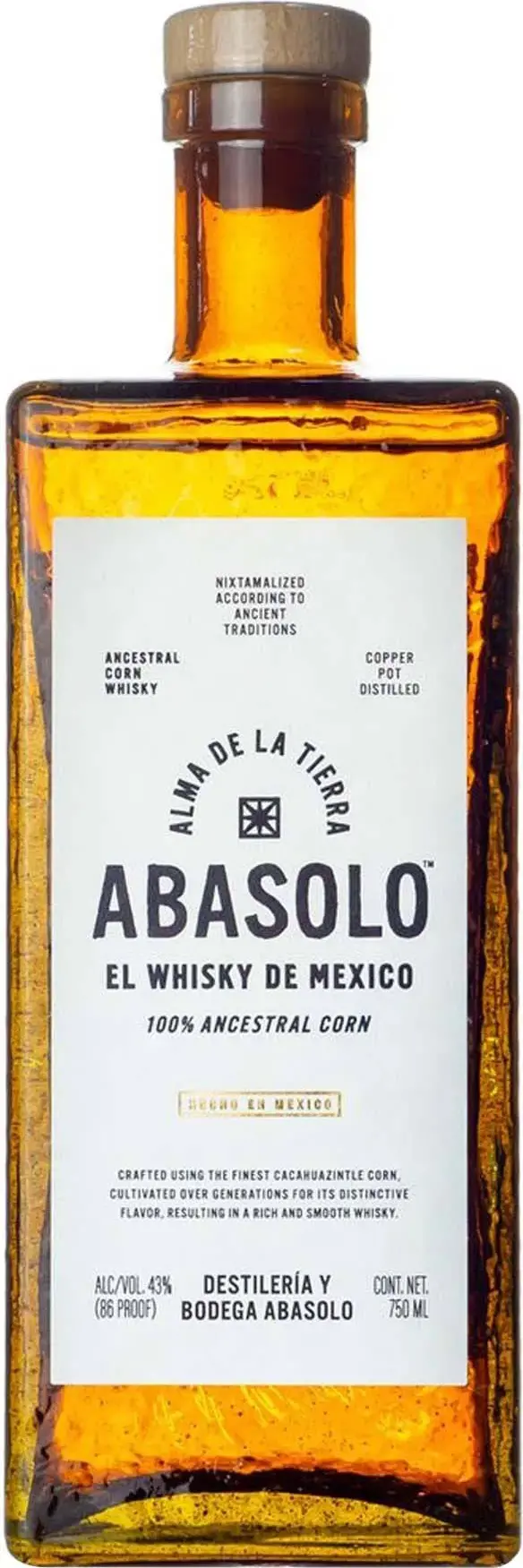 Abasolo el Whisky de México Corn Whisky 43% Vol. 0,7l