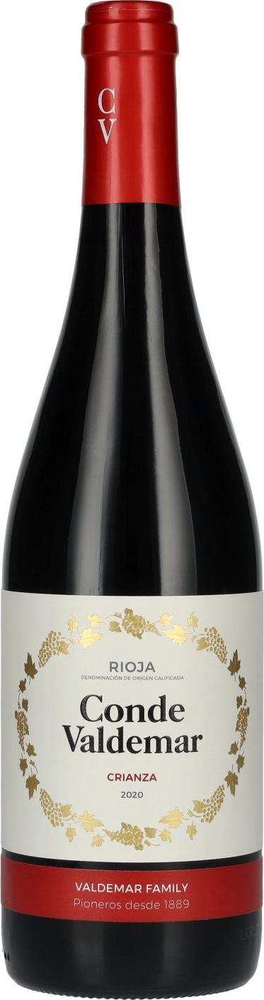 Conde Valdemar Crianza Rioja DOC 2020 14% Vol. 0,75l