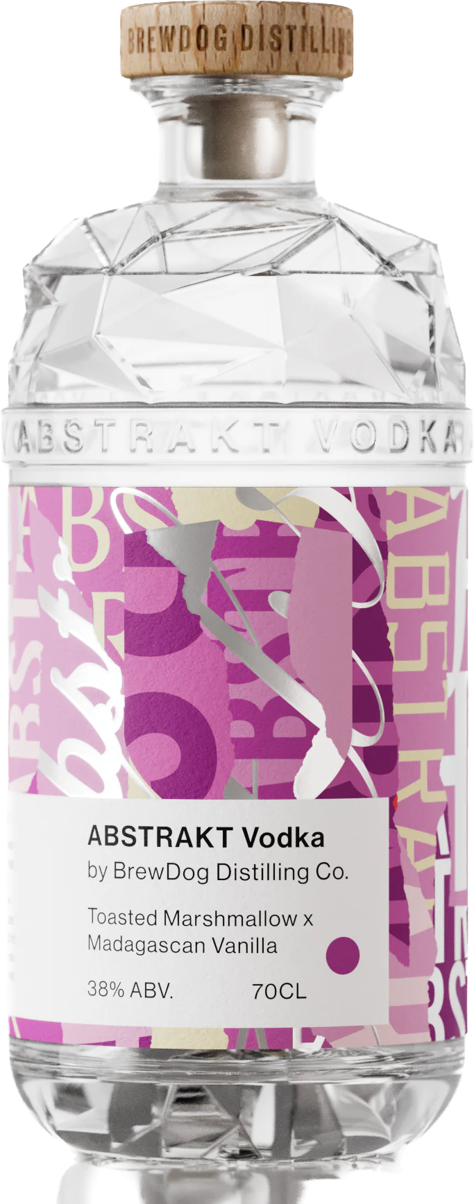 Brewdog ABSTRAKT Vodka TOASTED MARSHMALLOW x MADAGASCAN VANILLA 38% Vol. 0,7l