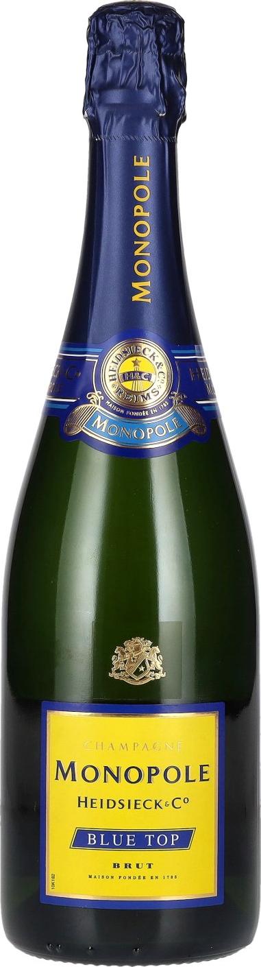 Heidsieck & Co Monopole Champagne BLUE TOP Brut 12,5% Vol. 0,75l