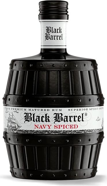 A.H. Riise / Old St. Croix Black Barrel NAVY SPICED 40% Vol. 0,7l