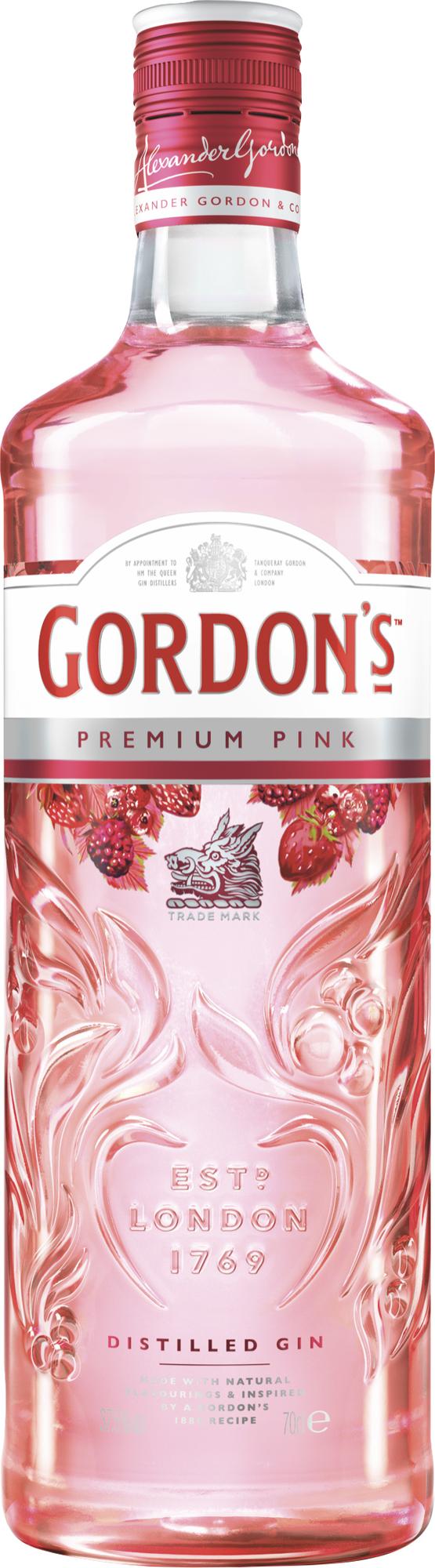 Gordon's PREMIUM PINK Distilled Gin 37,5% Vol. 0,7l