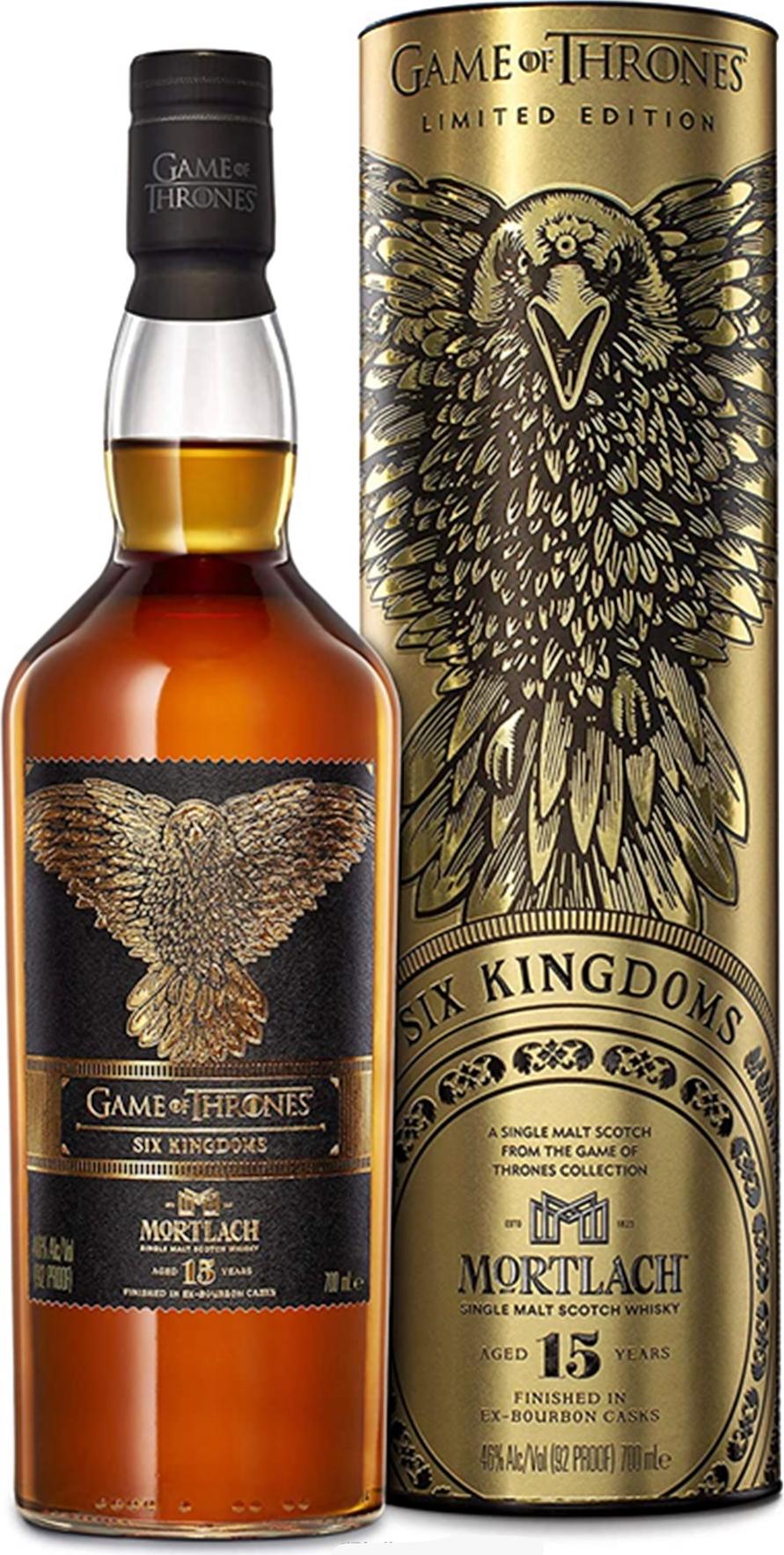 Mortlach 15 Year Old GAME OF THRONES Six Kingdoms 46% Vol. 0,7l