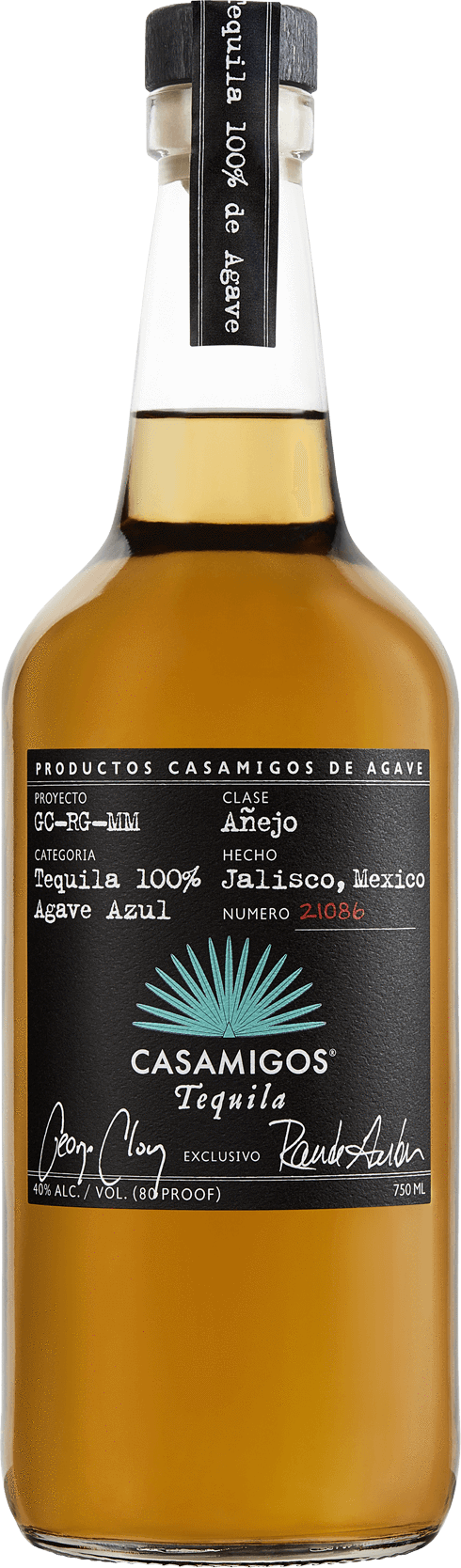 Casamigos Tequila Añejo 40% Vol. 0,7l
