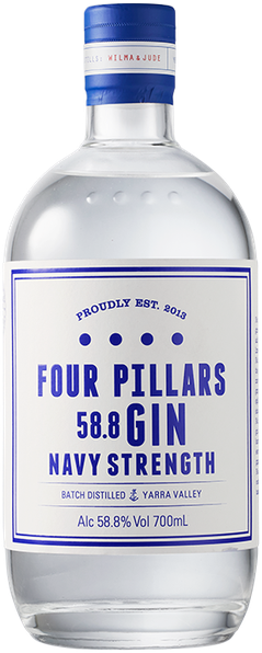 Four Pillars NAVY STRENGTH Gin 58,8% Vol. 0,7l
