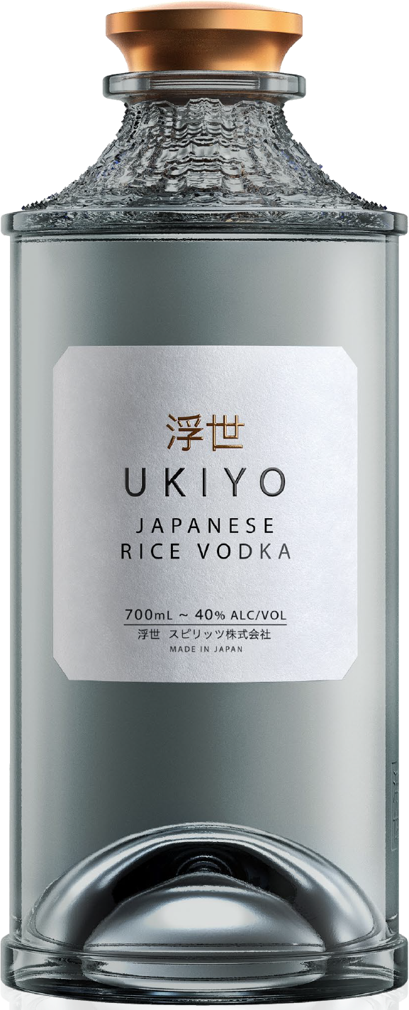 Ukiyo JAPANESE RICE VODKA 40% Vol. 0,7l