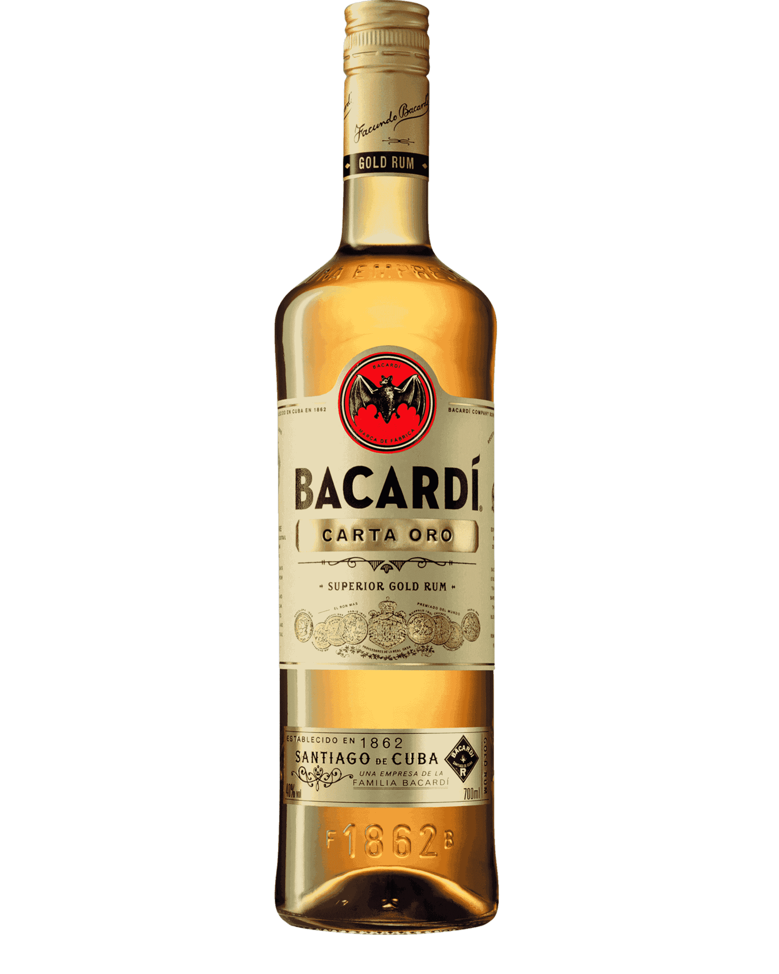 Bacardi Carta Oro 37,5% Vol. 0,7l