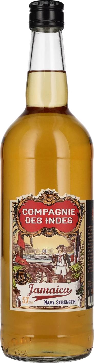 Compagnie des Indes Jamaica Rum Navy Strength 57% Vol. 1l