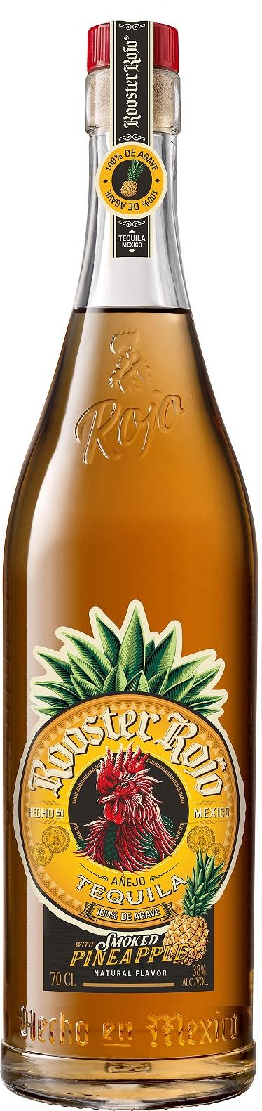 Rooster Rojo AÑEJO Smoked Pineapple Tequila 38% Vol. 0,7l