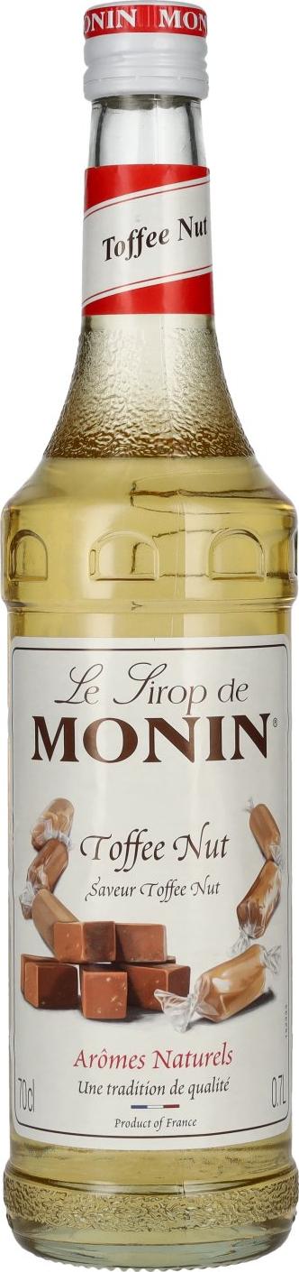 Le Sirop de MONIN TOFFEE WITH NUT 0,7l