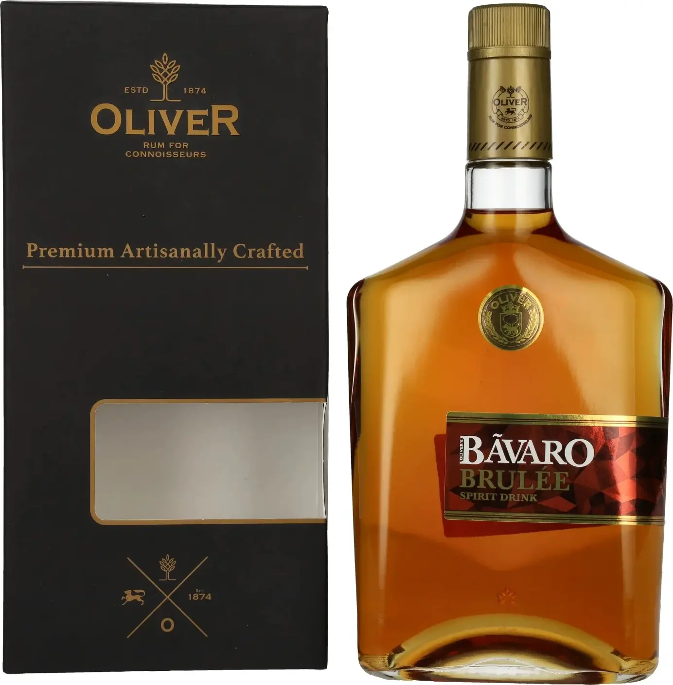 Bãvaro BRULÉE Spirit Drink 38% Vol. 0,7l in Giftbox